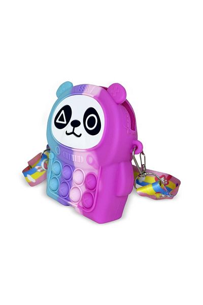 Ogi Mogi Toys Umhängetasche mit Panda-Motiv aus Silikon