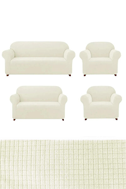 URUMÇİ 3+2+1+1 غطاء طقم كنب ليكرا. غطاء مقعد مرن قابل للغسل، أريكة، غطاء سرير...