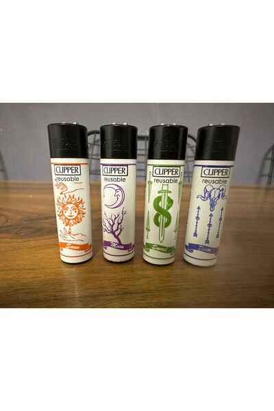 Clipper Koleksiyonculara Özel Çakmak 4 lü Seriler