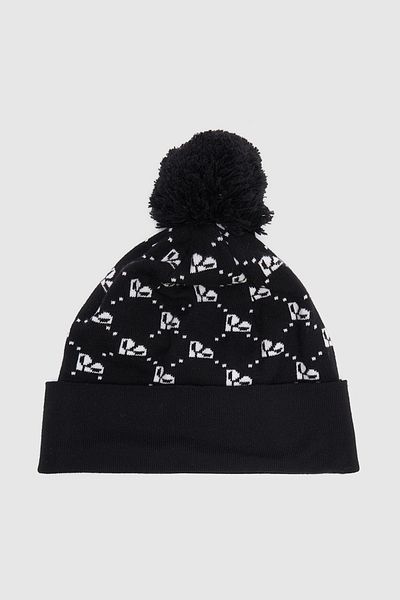 Perspective Black Ecru Color Women's Beret