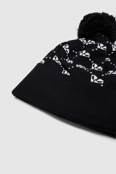 Perspective Black Ecru Color Women's Beret