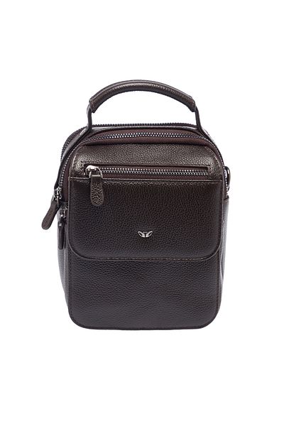 Tergan Кафява кожена мъжка чанта 21285a7p