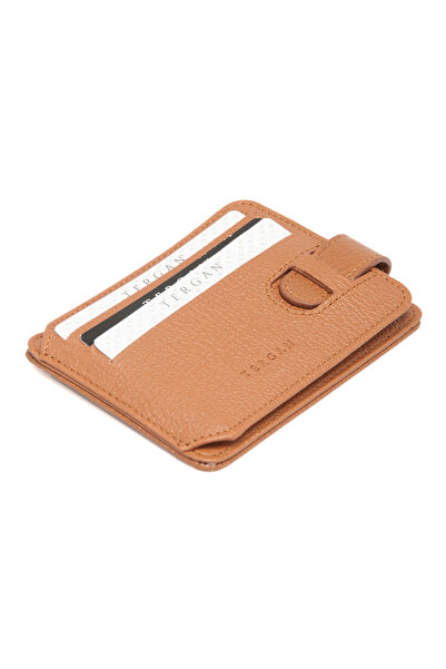 Tergan Tan Leather Men's Card Holder 01533U89