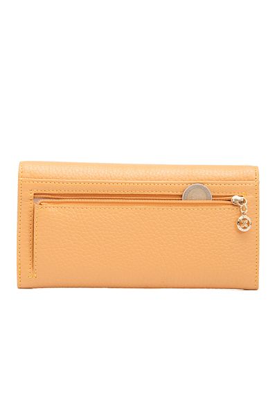 Tergan Yellow Leather Women's Wallet 05719h28
