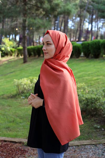 Akel Flat Modal Polyester Shawl 80 X 185 Μέγεθος