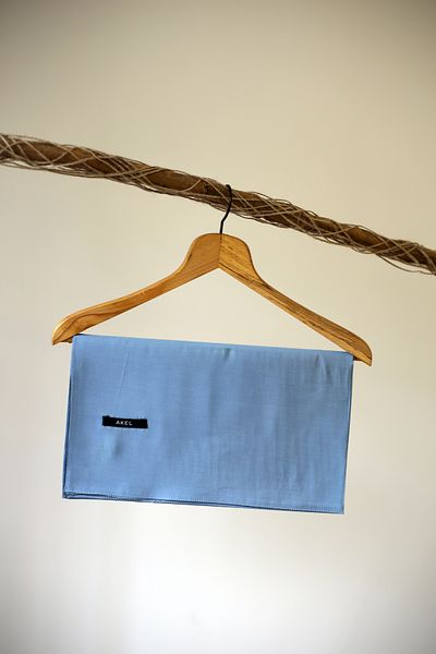 Akel Flat Modal Polyester Shawl 80 X 185 Μέγεθος