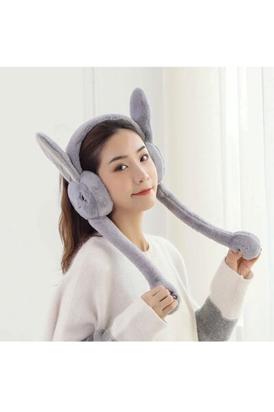 LİNOTTİ Căști pentru urechi pentru copii de iarnă cu urechi în mișcare