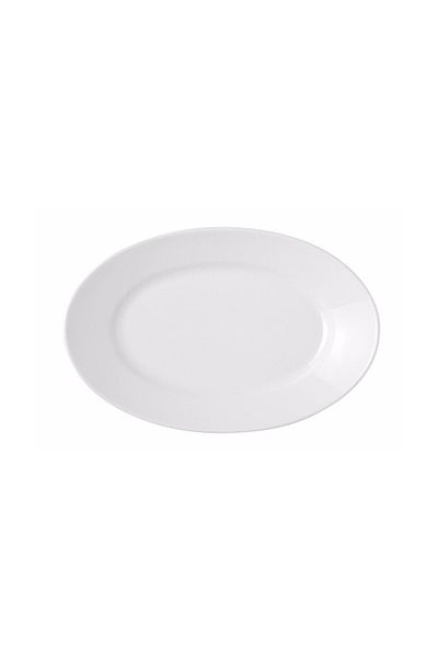 İkram Dünyası 36 cm Bella White Boat Plate