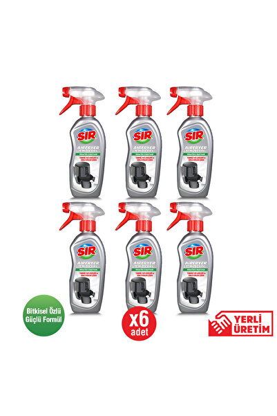 Sır Airfryer Temizleyici Bitkisel Özlü Güçlü Formül 250 ml 6'lı