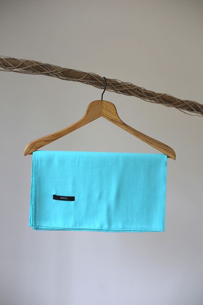 Akel Flat Modal Polyester Shawl 80 X 185 Μέγεθος