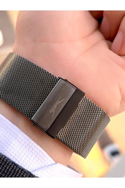 Slazenger ESL.09.2209.1.04 Slazenger Steel Cord 50 Mt Water Resistant Men's Wristwatch