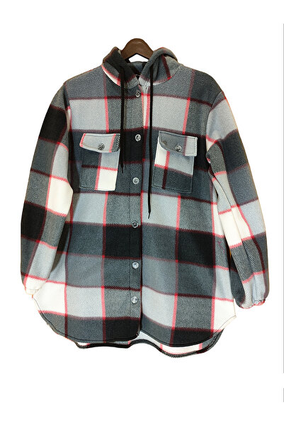 Sublime Butik Cămașă cu buzunar dublu din fleece