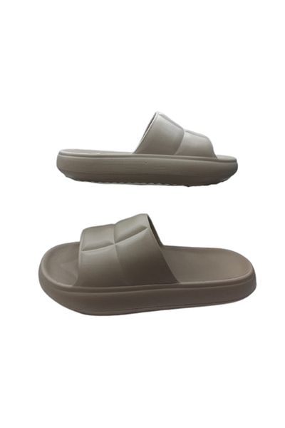 GEZER Women's Cream Ultra Light Garden Sea Beach Pool Slippers