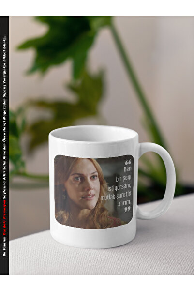 dopdolu promosyon "Ben bir şeyi istiyorsam mutlak suretle alırım" Tasarımlı K...