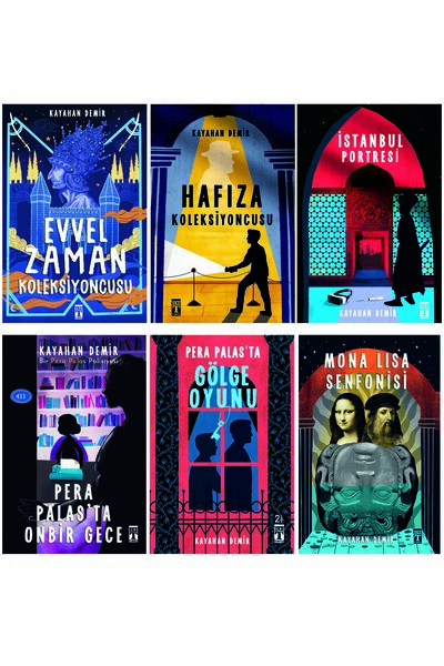 Genç Timaş 5.6.7.8. Sınıf Okuma Kitapları Kayahan Demir 6 Kitap Hafıza Koleksiyoncusu İstanbul Portresi
