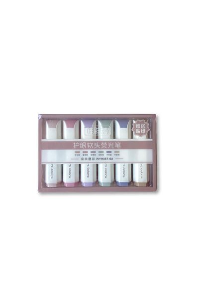 Maxx 6 Colors Highlighter Set