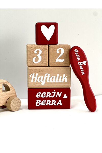 mogokids 6parca bebek anı küpü seti ,bebek saç fırçası isimli set fotoğraf ce...