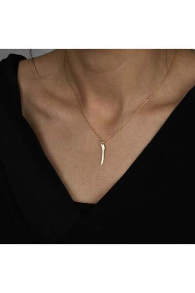 GÜMÜŞ Kişiye Özel 925 Ayar Gümüş Elif Kolye