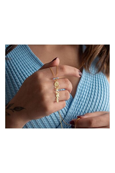 GÜMÜŞ 925 Ayar Gümüş Eylül Ayı Doğum Yıldız Çiçeği Isimli Kolye