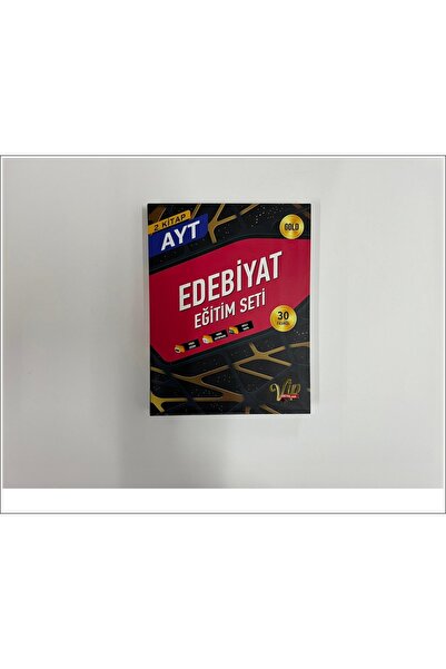 vip yayınları Vip Ayt Edebiyat Eğitim Seti 2. Kitap 30 Fasikül Gold Serisi