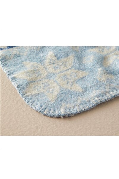 English Home Joyful World Acrylic Tv Blanket 130x170 Cm Blue