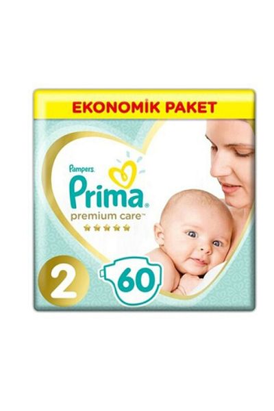 Prima Premium Care Eco Mini Jumbo 60 Pack Baby Diapers (2) (2 Pack)