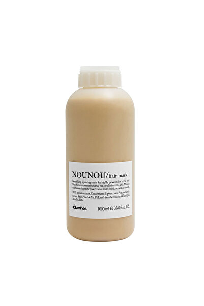 Davines Nounou Kuru ve Yıpranmış Saçlar İçin Nemlendirici Onarıcı Maske 1000ml