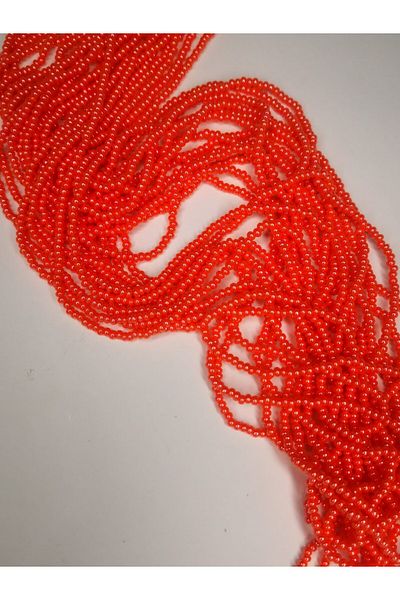 PASAMİA Bright Orange Sand Beads - 5 Gr
