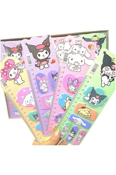 Kawaii Sanrio Kuromi My Melody Cinnamoroll Adhesive Note Paper 400 Sheets