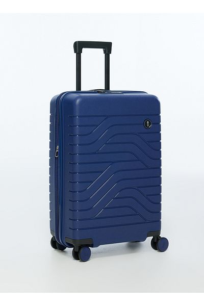Bric's Brics Blauer Unisex-Hartschalenkoffer - Mit Abzieher, Ulisse Trly Exp.65 cm B1Y08427.050