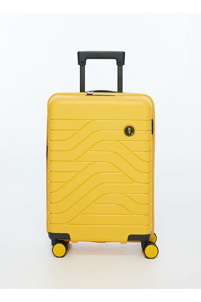 Bric's Ulisse B1Y08430.171 Hartschalenkoffer mit Abzieher, Unisex, Gelb, Exp. 55 cm