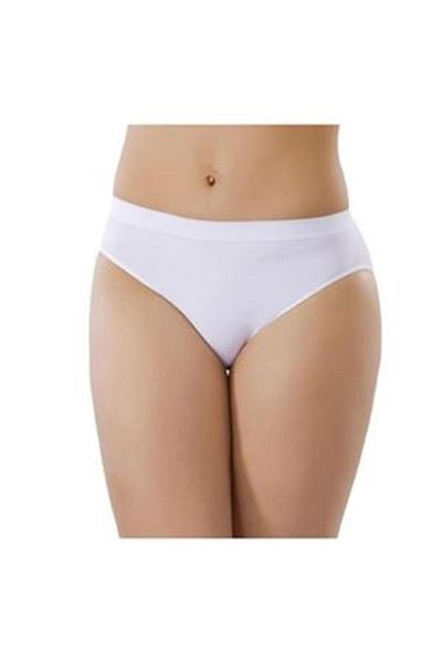 Sistina 730 Model White Seamless Corset Panties