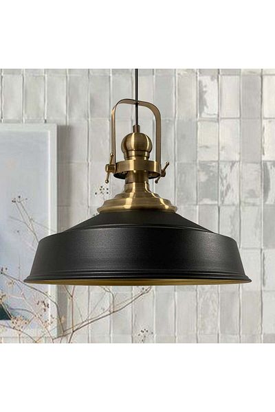 Bamyum Vintage Pendelleuchte Metall