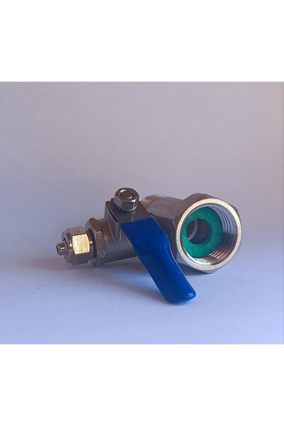 Esli Su Arıtma Cihazın 1/2" Hat Alma Aparatı ve Mini Küresel Vana