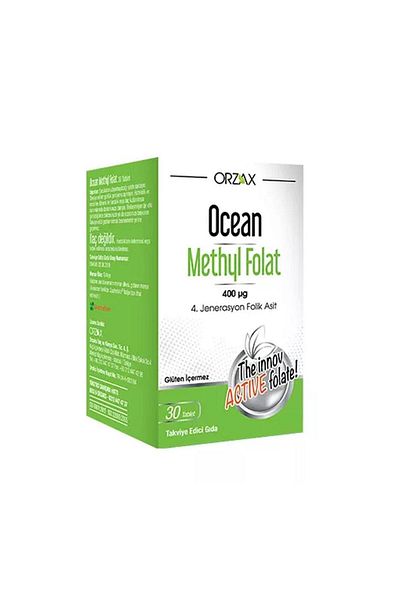 Ocean 30 Tablets Methyl Folat