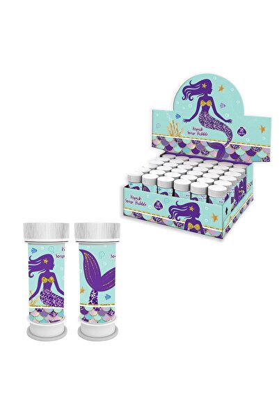 BalonEvi TPD0031 Balonevi, Pırıltılı Deniz Kızı Köpük Balon 36'lı Kutu