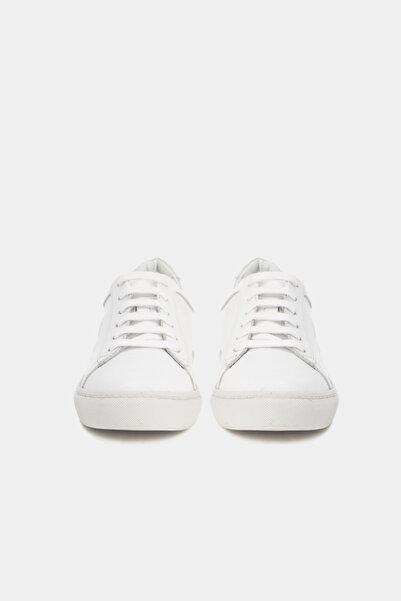 Perspective White Color Women's Sneaker