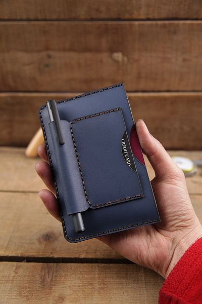 New Coast Leather 1900's Πορτοφόλι Unisex Passport από γνήσιο δέρμα