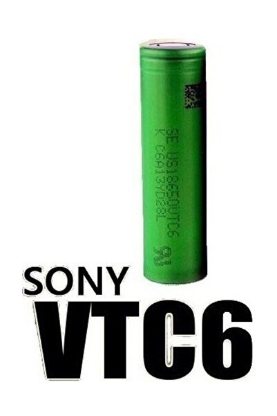 Sony Vtc6 18650 3.7V 3000 Mah Li-İon Şarjlı Pil 5'Li