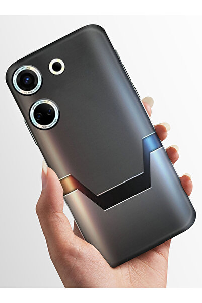 TECNO Camon 20 Pro Kılıf Kamera Korumalı Baskılı Silikon Kapak - robocop