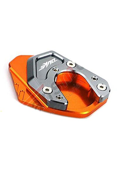 YSGMOTOPARTS Ktm Duke 250/390 Cnc Uyumlu  Kaz Ayak Genişletme Turuncu Titanyum