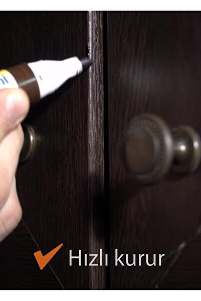 Vodabond VodaSeal Üçlü Mobilya Rötuş Kalemi Seti - Açık-Orta-Koyu Kahverengi