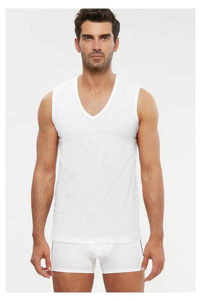 Kom Barry V-Neck 2-Piece Cotton Men's Athlete001