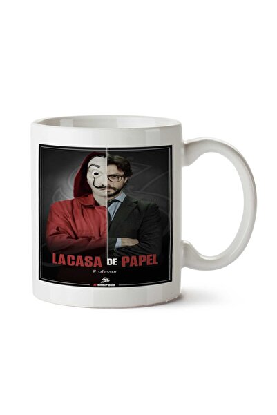 ART HEDİYE Professor La Casa De Papel Two Sided Printed Mug