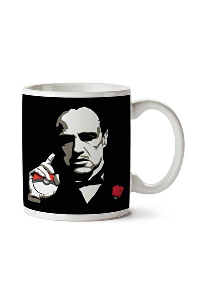 ART HEDİYE The Pokefather Don Corleone Pokemon The Godfather Two Side Printed...