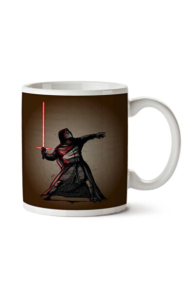 ART HEDİYE كوب مطبوع على الجانبين من For the Order Kylo Ren Star Wars Episode...