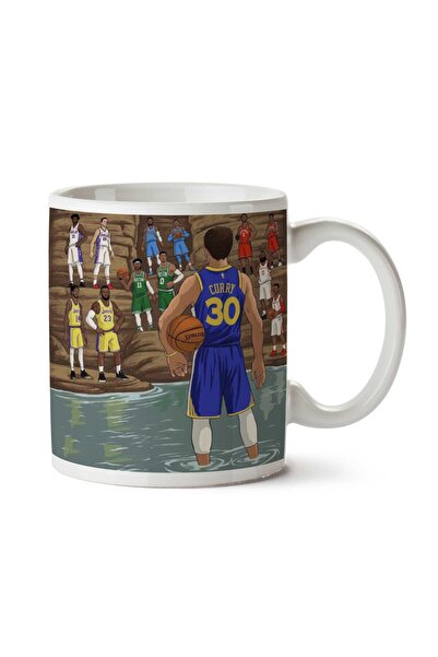 ART HEDİYE كأس كوب مطبوع على الجانبين من ستيفن كاري