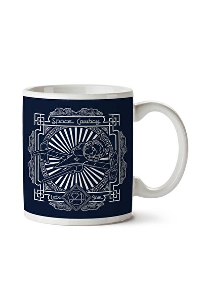 ART HEDİYE كوب كاوبوي بيبوب سبيس كاوبوي لايتس جام مطبوع على الجانبين