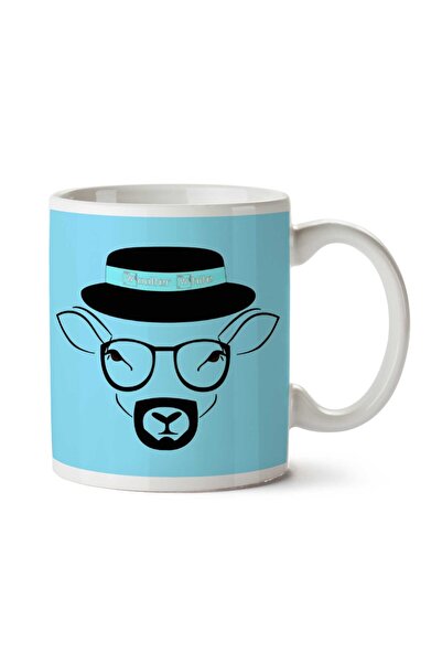 ART HEDİYE Zootopian Woolter White Breaking Bad Two Sided Printed Mug