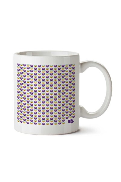 ART HEDİYE كوب ANJOS E DEMONIOUS مطبوع على الجانبين